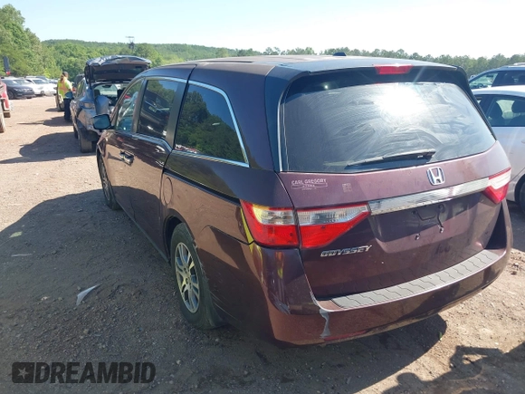 2013 Honda Odyssey EX-L с VIN 5FNRL5H63DB054842, выставлен на аукционе IAAI как лот 42338007 с пробегом 192 951 миль миль и . История ставок и продаж доступна на DreamBid. Изображение 3.