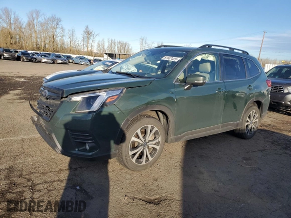 2024 Subaru Forester Limited with VIN JF2SKALC7RH446368, listed as a Copart auction lot 87667425 with 24,230 mi miles and Salvage Title. Bid and sale history available at carsss.com. Image 1.