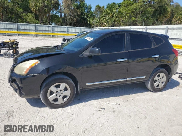 2013 Nissan Rogue S with VIN JN8AS5MT9DW022313, listed as a Copart auction lot 53210925 with 160,211 mi miles and Salvage Title. Bid and sale history available at carsss.com. Image 1.