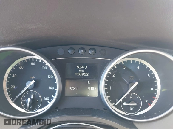 2012 Mercedes-Benz R 350 with VIN 4JGCB5HEXCA146176, listed as a IAAI auction lot 41442159 with 120,922 mi miles and . Bid and sale history available at DreamBid. Image 7.