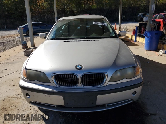 2005 BMW 3 Series 330i with VIN WBAEV53405KM08784, listed as a Copart auction lot 80395914 with 207,350 mi miles and Salvage Title. Bid and sale history available at carsss.com. Image 5.
