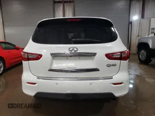 2014 Infiniti QX60 with VIN 5N1AL0MM5EC528868, listed as a Copart auction lot 44406045 with 126,198 mi miles and Salvage Title. Bid and sale history available at carsss.com. Image 6.