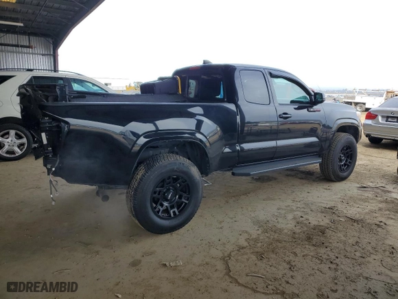 2020 Toyota Tacoma 2WD SR with VIN 5TFRX5GN9LX182407, listed as a Copart auction lot 45484645 with 27,522 mi miles and Salvage Title. Bid and sale history available at carsss.com. Image 3.