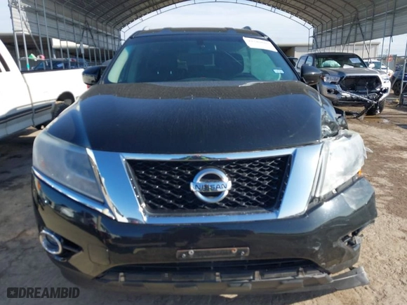 2015 Nissan Pathfinder S with VIN 5N1AR2MM0FC720419, listed as a IAAI auction lot 41580603 with 63,409 mi miles. Bid and sale history available at carsss.com. Image 13.