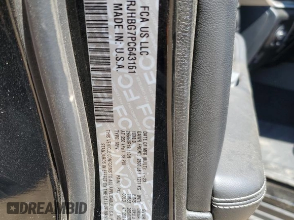 2023 Jeep Grand Cherokee Limited with VIN 1C4RJHBG7PC643161, listed as a Copart auction lot 64201035 with 18,074 mi miles and Salvage title. Bid and sale history available at DreamBid. Image 14.