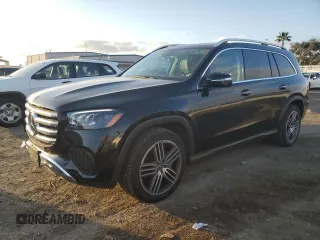 2024 Mercedes-Benz GLS 450 with VIN 4JGFF5KE7RB171145, listed as a Copart auction lot 43119985 with 14,237 mi miles and Salvage Title. Bid and sale history available at DreamBid. Image 1.