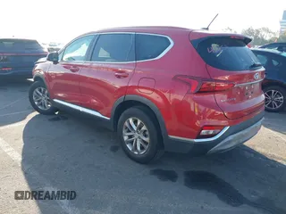 2019 Hyundai Santa Fe SE z VIN 5NMS23AD0KH073670, wystawiony jako IAAI lot #41578398 z przebiegiem 154 716 mil mil oraz . Historia ofert i sprzedaży dostępna na DreamBid. Obrazek 3.