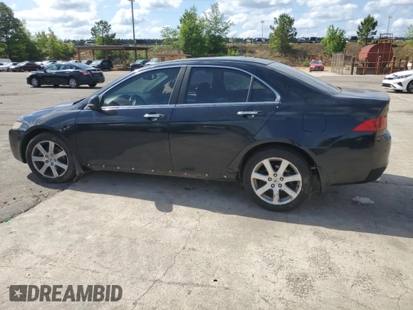 2004 Acura TSX with VIN JH4CL96804C028079, listed as a Copart auction lot 54980475 with 180,083 mi miles and Salvage title. Bid and sale history available at DreamBid. Image 2.