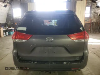 2013 Toyota Sienna LE with VIN 5TDJK3DCXDS059838, listed as a Copart auction lot 52107215 with 142,582 mi miles and Clean Title. Bid and sale history available at carsss.com. Image 6.