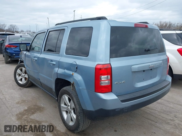 2013 Jeep Patriot Sport with VIN 1C4NJRBB0DD196266, listed as a IAAI auction lot 41856980 with 140,792 mi miles and . Bid and sale history available at carsss.com. Image 3.