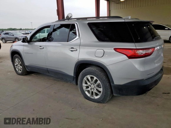 2020 Chevrolet Traverse LT Cloth z VIN 1GNERGKW7LJ245051, wystawiony jako Copart lot #59844665 z przebiegiem 129 295 mil mil oraz Czysty tytuł • Clean title. Historia ofert i sprzedaży dostępna na DreamBid. Obrazek 2.