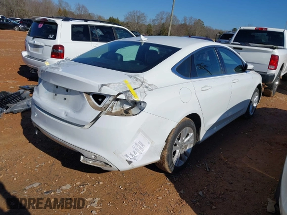 2016 Chrysler 200 Limited with VIN 1C3CCCAB0GN189384, listed as a IAAI auction lot 41292409 with 127,010 mi miles and . Bid and sale history available at carsss.com. Image 4.