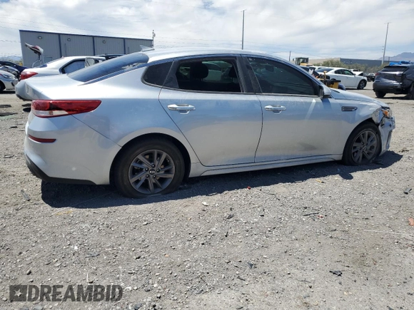 2020 Kia Optima LX with VIN 5XXGT4L38LG447102, listed as a Copart auction lot 57464255 with 43,988 mi miles and Salvage title. Bid and sale history available at DreamBid. Image 3.