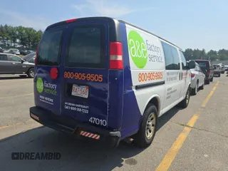 2014 Chevrolet Express Cargo z VIN 1GCSGAFXXE1162573, wystawiony jako IAAI lot #42547277 z przebiegiem 230 224 mil mil oraz . Historia ofert i sprzedaży dostępna na DreamBid. Obrazek 10.