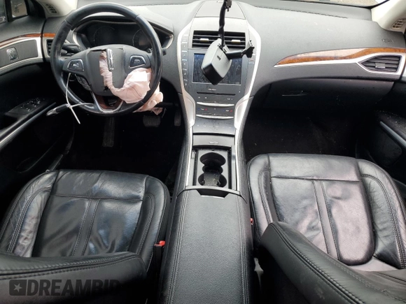 2016 Lincoln MKZ with VIN 3LN6L2JK3GR632168, listed as a Copart auction lot 53551865 with 107,968 mi miles and Salvage title. Bid and sale history available at DreamBid. Image 8.