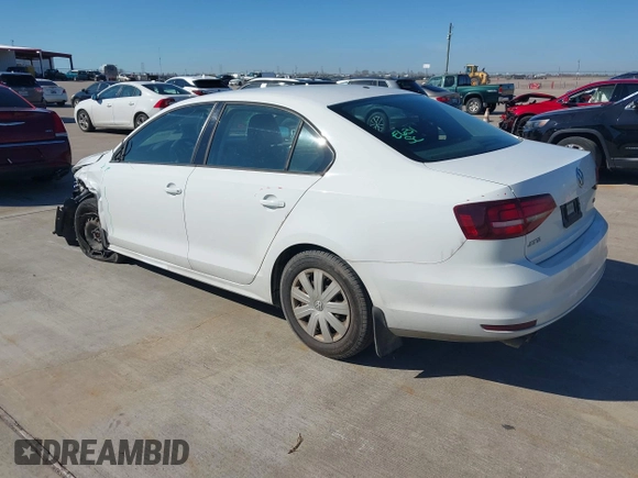 2016 Volkswagen Jetta Sedan 1.4T S w/Technology with VIN 3VW267AJ9GM353722, listed as a IAAI auction lot 41656234 with 13,100 mi miles. Bid and sale history available at carsss.com. Image 3.