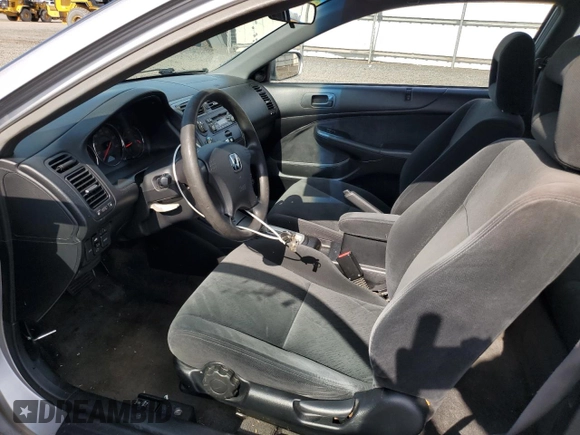 2005 Honda Civic EX with VIN 1HGEM22925L045823, listed as a Copart auction lot 55984995 with 245,821 mi miles and Salvage Title. Bid and sale history available at DreamBid. Image 7.