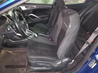 2017 Hyundai Veloster with VIN KMHTC6AD4HU323833, listed as a Copart auction lot 61636793 with 86,431 mi miles. Bid and sale history available at carsss.com. Image 7.