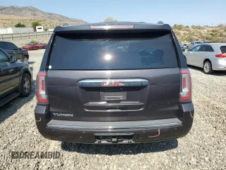 2018 GMC Yukon Denali with VIN 1GKS2CKJXJR217857, listed as a Copart auction lot 62943934 with 122,015 mi miles and Salvage Title. Bid and sale history available at carsss.com. Image 6.