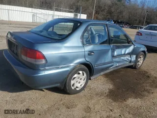 1996 Honda Civic LX "O" w/Air with VIN 1HGEJ6676TL055079, listed as a Copart auction lot 49606455 with 253,131 mi miles and Salvage Title. Bid and sale history available at carsss.com. Image 3.