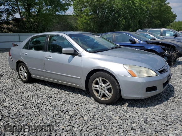 2006 Honda Accord EX-L z VIN 1HGCM56846A102465, wystawiony jako Copart lot #59315225 z przebiegiem 110 068 mil mil oraz Czysty tytuł • Clean title. Historia ofert i sprzedaży dostępna na DreamBid. Obrazek 4.