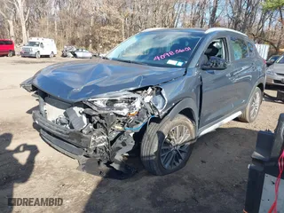 2021 Hyundai Tucson Sport with VIN KM8J3CAL6MU389601, listed as a IAAI auction lot 40985601 with 66,013 mi miles. Bid and sale history available at carsss.com. Image 2.