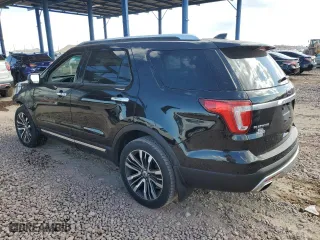 2016 Ford Explorer Platinum with VIN 1FM5K8HTXGGB40163, listed as a Copart auction lot 53169415 with 43,607 mi miles and Salvage Title. Bid and sale history available at carsss.com. Image 2.