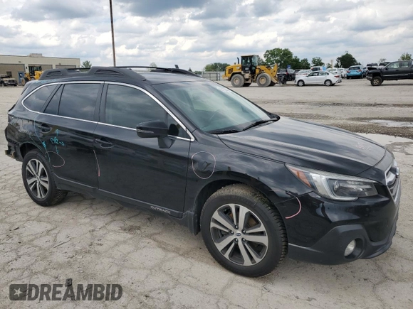 2018 Subaru Outback Limited with VIN 4S4BSENC0J3255097, listed as a Copart auction lot 58122445 with 229,210 mi miles and Salvage title. Bid and sale history available at DreamBid. Image 4.