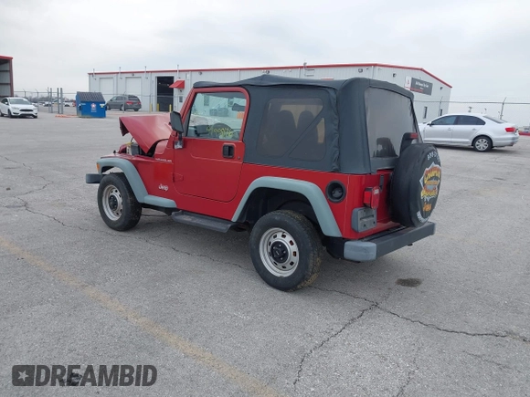 1998 Jeep Wrangler SE with VIN 1J4FY29PXWP785510, listed as a IAAI auction lot 41998116 with 92,390 mi miles and . Bid and sale history available at DreamBid. Image 3.