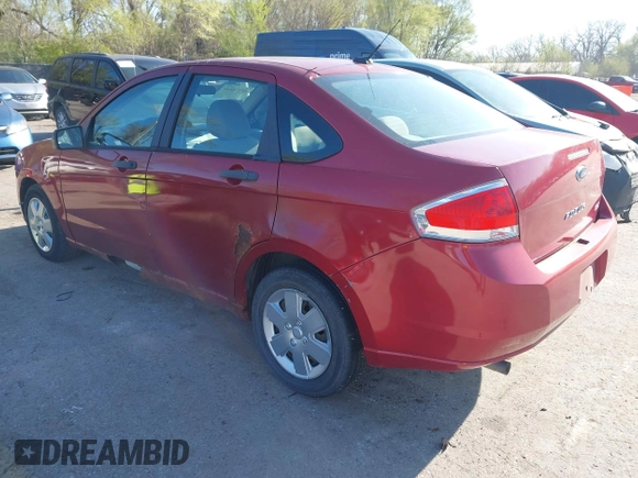 2010 Ford Focus S with VIN 1FAHP3ENXAW238107, listed as a IAAI auction lot 41974240 with 123,777 mi miles and . Bid and sale history available at carsss.com. Image 3.