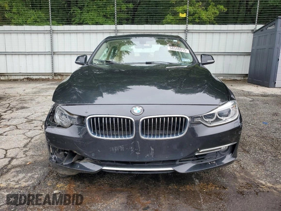 2014 BMW 3 Series 328i with VIN WBA3C1C5XEK105543, listed as a Copart auction lot 58548015 with 156,721 mi miles and Salvage title. Bid and sale history available at DreamBid. Image 5.