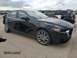 2025 Mazda 3 S Preferred with VIN 3MZBPACM1SM458006, listed as a Copart auction lot 54357625 with 7,468 mi miles and Clean Title. Bid and sale history available at DreamBid. Image 4.