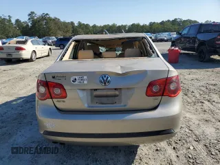 2005 Volkswagen Jetta with VIN 3VWRT71K35M639823, listed as a Copart auction lot 75345094 with 117,954 mi miles and Salvage title. Bid and sale history available at DreamBid. Image 6.