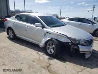 2015 Kia Optima LX with VIN 5XXGM4A7XFG361331, listed as a Copart auction lot 50352545 with 183,981 mi miles and Salvage Title. Bid and sale history available at carsss.com. Image 4.