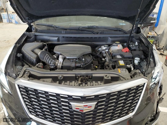 2023 Cadillac XT5 AWD Premium Luxury with VIN 1GYKNDRS0PZ147473, listed as a Copart auction lot 87746115 with 34,419 mi miles and Salvage Title. Bid and sale history available at carsss.com. Image 12.