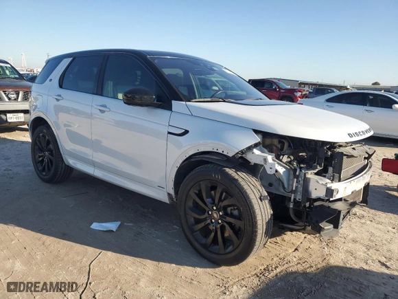 2020 Land Rover Discovery Sport SE R-Dynamic with VIN SALCL2FX1LH846589, listed as a Copart auction lot 47018165 with 64,561 mi miles and Salvage Title. Bid and sale history available at carsss.com. Image 4.