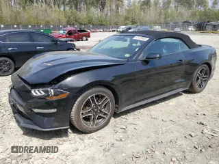2021 Ford Mustang EcoBoost z VIN 1FATP8UH5M5108359, wystawiony jako Copart lot #53423685 z przebiegiem 79 222 mil mil oraz Szkoda całkowita • Salvage title. Historia ofert i sprzedaży dostępna na DreamBid. Obrazek 1.