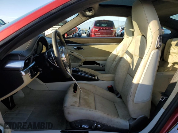 2014 Porsche 911 Carrera S with VIN WP0AB2A95ES120900, listed as a Copart auction lot 74561454 with 0 mi miles and Non Repairable. Bid and sale history available at carsss.com. Image 7.