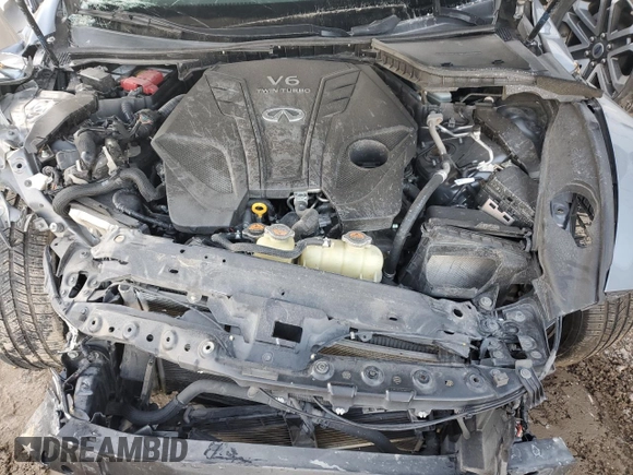 2019 Infiniti Q50 3.0t Signature Edition with VIN JN1EV7AP0KM515302, listed as a Copart auction lot 88925315 with 94,950 mi miles and Salvage Title. Bid and sale history available at carsss.com. Image 11.
