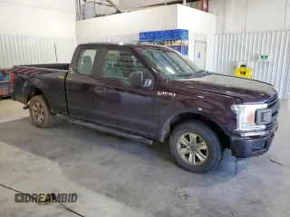 2019 Ford F-150 XL with VIN 1FTEX1CPXKKC48022, listed as a Copart auction lot 58789615 with 155,568 mi miles and Salvage title. Bid and sale history available at DreamBid. Image 4.