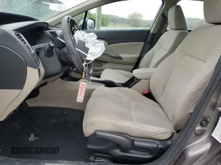 2013 Honda Civic LX with VIN 19XFB2F52DE040631, listed as a Copart auction lot 51076145 with 135,840 mi miles and Salvage Title. Bid and sale history available at DreamBid. Image 7.