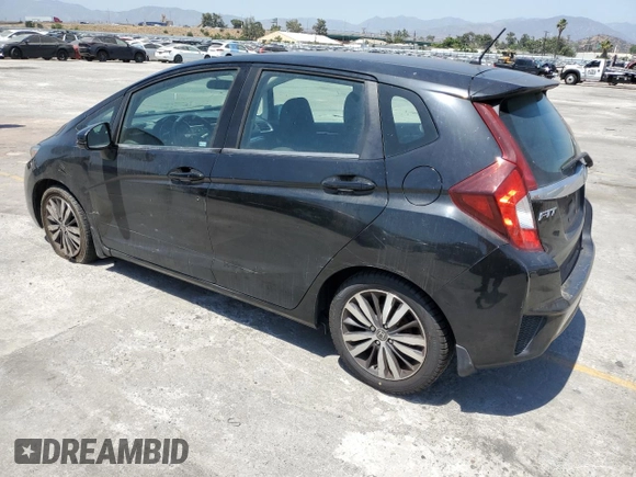 2015 Honda Fit EX-L with VIN 3HGGK5H80FM724424, listed as a Copart auction lot 61461995 with 93,066 mi miles and Salvage title. Bid and sale history available at DreamBid. Image 2.