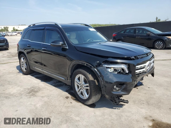 2020 Mercedes-Benz GLB 250 z VIN WDC4M4GB6LW003873, wystawiony jako Copart lot #57292825 z przebiegiem 40 887 mil mil oraz Nie do naprawy • Non repairable. Historia ofert i sprzedaży dostępna na DreamBid. Obrazek 4.