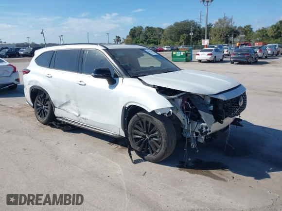 2023 Toyota Highlander L with VIN 5TDKDRAH5PS024632, listed as a IAAI auction lot 41471446 with 20,477 mi miles and . Bid and sale history available at DreamBid. Image 1.