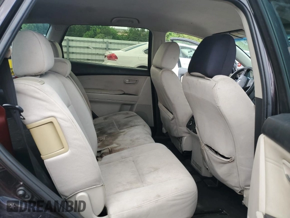 2008 Mazda CX-9 Touring with VIN JM3TB38V180145415, listed as a Copart auction lot 61604775 with 196,379 mi miles and Salvage title. Bid and sale history available at DreamBid. Image 11.