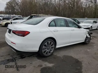 2023 Mercedes-Benz E 350 with VIN W1KZF8EB2PB172713, listed as a Copart auction lot 80775744 with 5,916 mi miles and Salvage Title. Bid and sale history available at DreamBid. Image 3.