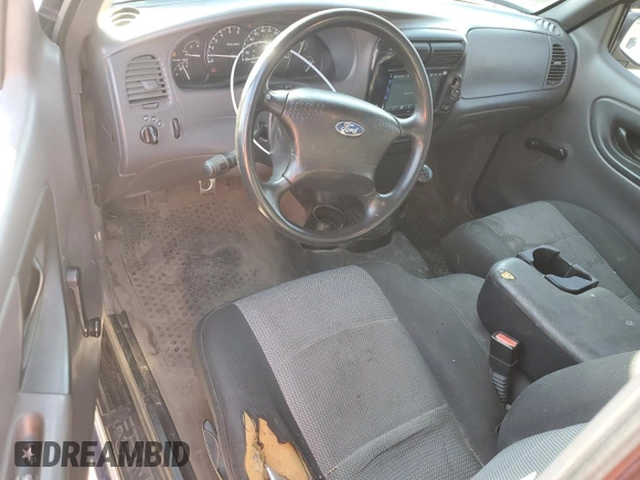2003 Ford Ranger XL with VIN 1FTYR10U63PB29146, listed as a Copart auction lot 43073845 with 272,396 mi miles and Salvage Title. Bid and sale history available at carsss.com. Image 8.