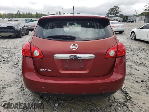 2013 Nissan Rogue S with VIN JN8AS5MT6DW008157, listed as a Copart auction lot 52079355 with 199,578 mi miles and Salvage Title. Bid and sale history available at carsss.com. Image 6.