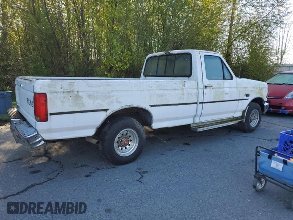 1992 Ford F-150 with VIN 2FTDF15N1NCA18436, listed as a Copart auction lot 54257085 with 0 mi miles and Clean Title. Bid and sale history available at carsss.com. Image 3.