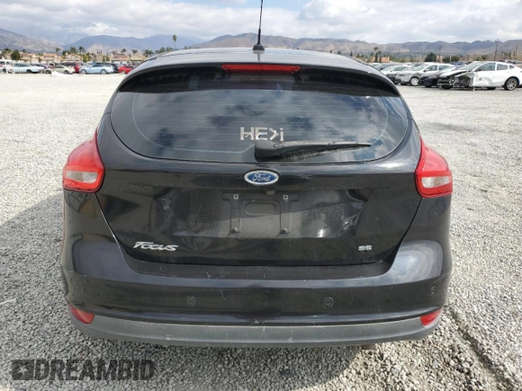 2015 Ford Focus SE with VIN 1FADP3K2XFL314846, listed as a Copart auction lot 43855985 with 64,418 mi miles and Salvage Title. Bid and sale history available at carsss.com. Image 6.